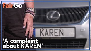 Complaint laid about KAREN number plate  Fair Go [upl. by Neik]