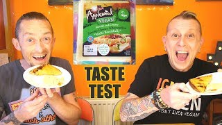 Applewood Smoked Vegan Cheese Taste Test  Is This The Best Vegan Cheese [upl. by Jump]