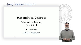 Matemática discreta  Ej1 Solución de Bézout  Jesús Soto [upl. by Gerdy]