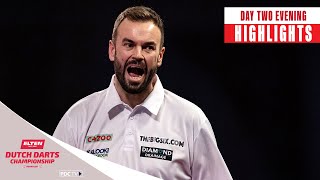 NINE DARTER  Day Two Evening Highlights  2024 Dutch Darts Championship [upl. by Jaehne]