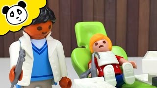 ⭕ PLAYMOBIL Krankenhaus 🍭 Zahnarzt 💉 Spielzeug ausgepackt amp angespielt  Pandido TV [upl. by Birdella]