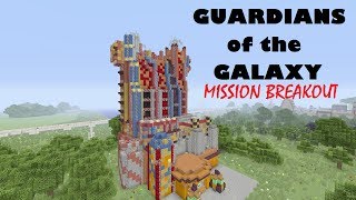 Guardians of the Galaxy Mission Breakout Minecraft [upl. by Basil]