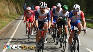 Vuelta a España 2021 Stage 19 Extended Highlights  Cycling on NBC Sports [upl. by Erialcyram10]