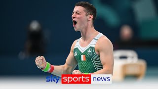 Rhys McClenaghan wins pommel horse gold for Ireland [upl. by Rogergcam276]