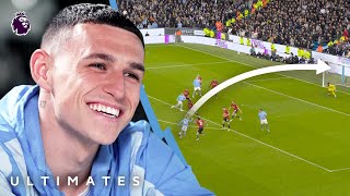 Phil Foden names his ULTIMATE Man City goal  Premier League [upl. by Adroj639]