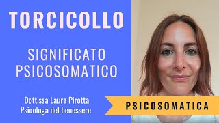 5 Torcicollo significato psicosomatico [upl. by Becca834]