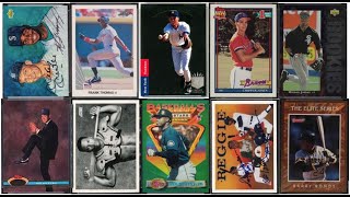 The 25 Most Valuable Baseball Cards From 19901994 [upl. by Margaretha]