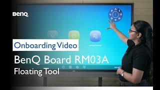 BenQ Board Master RM03A Series  Floating Tool Demonstration [upl. by Nyrhtak272]