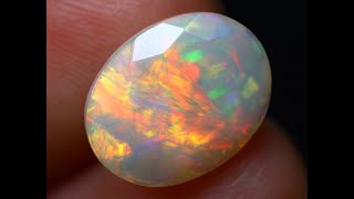 218 cts  Natural Faceted Opal [upl. by Zirtaeb235]