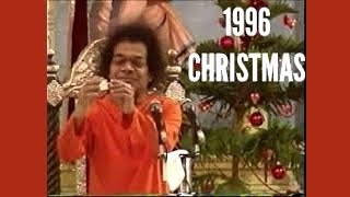 1996 Sri Sathya Sai Baba CHRISTMAS Discourse Bibletype materialization PART 1 [upl. by Gabbert]