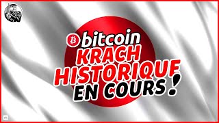 🔥 BITCOIN  KRACH HISTORIQUE EN COURS  👑 Analyse Bitcoin FR ⚡ [upl. by Nido14]