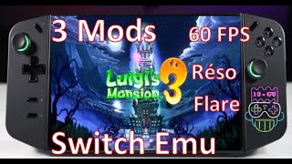 Luigis Mansion 3 Gameplay FR  Guide 3 MODS 60 FPS  Emulation Switch  Ryujinx Lenovo Legion Go [upl. by Fesoy676]