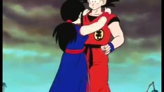 Chi Chi Hugs amp Grabs Goku Tightly as Goku Blushes [upl. by Ainwat]