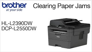 Quickly clear paper jams and get back to work – DCPL2550DW or HLL2390DW [upl. by Nasya831]