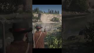 Dwa Widłorogi z obrzyna rdr2 johnmarston geweer hunting [upl. by Woodley]