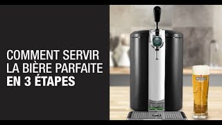 KRUPS  Beertender  comment servir une bière parfaite en 3 étapes [upl. by Sudbury650]