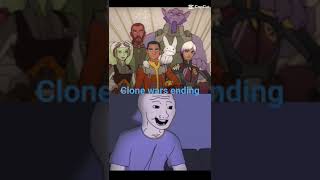 rebels ending vs clone wars ending starwars subscribe sad [upl. by Ceevah970]