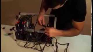 Tutorial on 5 GPU R9 290 Scrypt Mining Rig Litecoin Anoncoin Feathercoin [upl. by Dola]