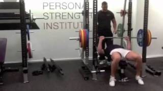 17 year old Rugby player benches 150kg [upl. by Yartnoed387]