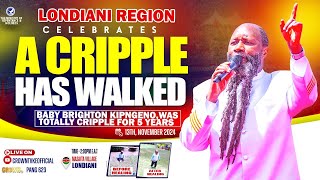 LONDIANI REGION CELEBRATES A CRIPPLE HAS WALKED  BABY BRIGHTON KIPNGENO  NOV 13TH 2024 [upl. by Catarina]