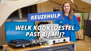 Welk kooktoestel past bij mij  Camping kooktoestel kiezen  Obelink [upl. by Asela]