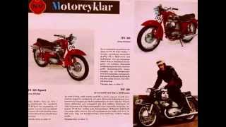 CyklarMopederMotorcyklar 1956Bildspel av Wilfried Hofmann [upl. by Mclaurin550]