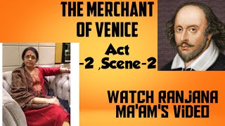 The Merchant of Venice Act 2 Scene 2 [upl. by Dazhehs366]