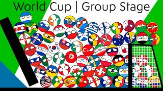 Countryballs Marble Race Beat the Keeper  FIFA World Cup 2020 [upl. by Robertson]