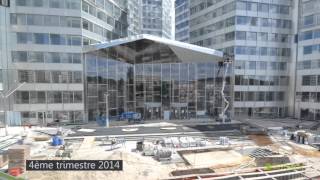 TIMELAPSE Citylights le campus du Pont de Sèvres [upl. by Nirre]