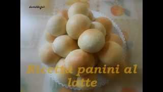 FOTO RICETTA PANINI AL LATTE [upl. by Coltin]