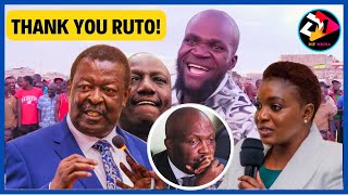 NURU OKANGA SUPPORTS RUTO FOR THE FIRST TIME AFTER FIRING HIS ENTIRE CABINET MUDAVADI ANGUKA NAO [upl. by Phylis]