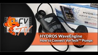 HYDROS WaveEngine Wireless Drive  How to Connect Your EcoTech Marine VorTech Pumps [upl. by Derwon]