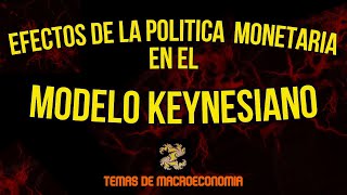 Politica Monetaria Expansiva en el modelo keynesiano [upl. by Mano]