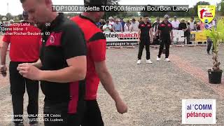 32eme du TOP1000 Bourbon lancy 2024 Loy vs Rocher [upl. by Wernick988]