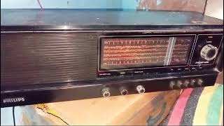 Philips classic 556 prestige table transister vintage radio 📻 [upl. by Jem]