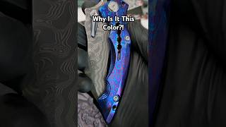 How Is This Done Timascus And Mokuti edgedmindset knifecollection titanium knife [upl. by Athalie]