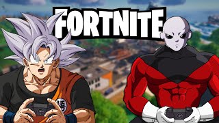 Goku And Jiren Play Fortnite [upl. by Lilybelle342]