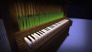 Marble Machine  Piano Version  SelfPlaying Piano in Minecraft [upl. by Jaquenetta]