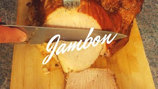 Recette de jambon au four sans sucre [upl. by Notsecnirp]