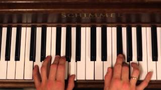 Da klokka klang  Enkle akkorder piano [upl. by Asirap]