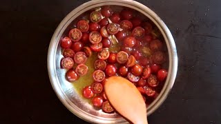 Pasta con Tomates Cherry y Albahaca 🍝🍅🌱 ¡Si haces esta Receta estás perdido casserolaclub [upl. by Aubyn918]