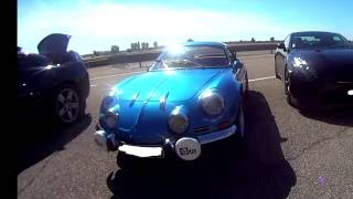 ALPINE A110 1600s Berlinette  Circuit Michelin de Fontange [upl. by Faust]