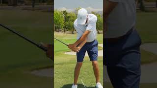 Trail Elbow IN FRONT In The DOWNSWING golf golfswing [upl. by Yenhoj]