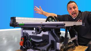 Flex 10 inch Table Saw  Unboxing Setup amp Review Reveals Features Other Saws Missed [upl. by Navonod168]