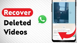 How To Recover Deleted WhatsApp Videos Updated [upl. by Yatnwahs]