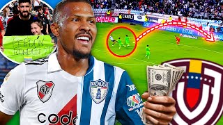 ¡¿DE DÓNDE DIABLOS SALIÓ SALOMÓN RONDÓN ¡PAGÓ x VENIR a la LIGA MX y ahora es EL MÁXIMO GOLEADOR [upl. by Innek486]