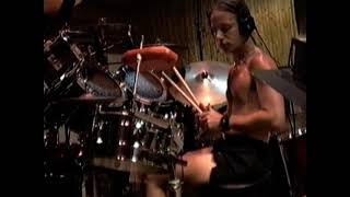 Atheist  Steve Flynn Drum Cam Footage Summer 1991 at Morrisound [upl. by Ezana]