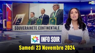 Info Soir  Samedi 23 Novembre 2024 [upl. by Kling]