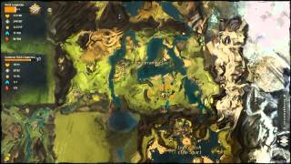 Guild Wars 2  Gendarran Fields Vista Points Tutorial [upl. by Nelyahs]