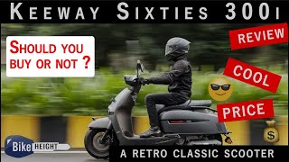 This RETRO SCOOTER is FASTER Than You Think 🛵 Keeway Sixties 300i Review Bikeheight [upl. by Ike830]